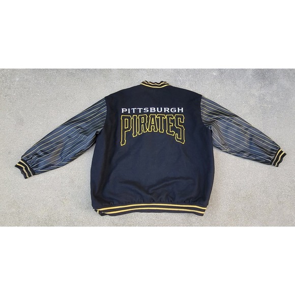 Vtg JH Design Pittsburgh Pirates Reversible Jacket - Picture 5 of 12